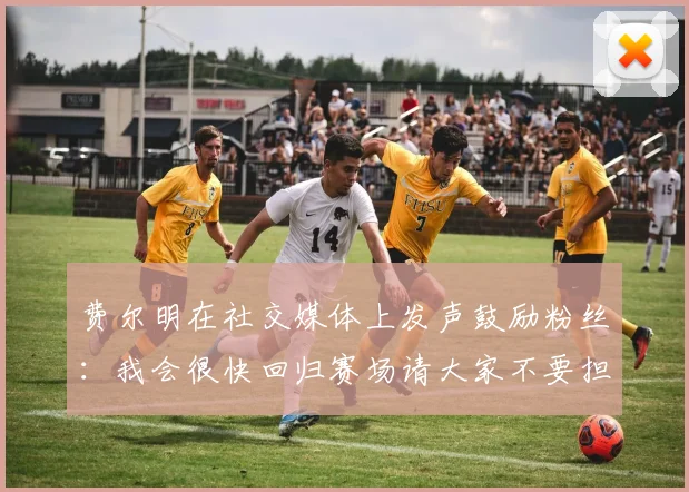 费尔明在社交媒体上发声鼓励粉丝：我会很快回归赛场请大家不要担心